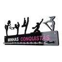 Ver imagem 1 de Porta Medalha Ginástica Rítmica Feminino Para Até50 Medalhas