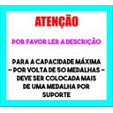 Ver imagem 5 de Porta Medalha Ginástica Rítmica Feminino Para Até50 Medalhas