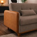 Ver imagem 6 de Sofa Cama com Bau 3 em 1 D26 205x92 Ipanema Avelã Luxury