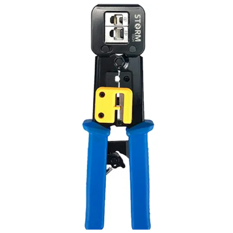 Alicate Crimpagem de Conectores de Passagem Rj45,rj12, Rj11