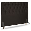 Ver imagem 5 de Cabeceira Cama Box Casal Madrid 140cm Suede Marrom - Desk Design
