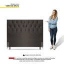 Ver imagem 3 de Cabeceira Cama Box Casal Madrid 140cm Suede Marrom - Desk Design