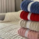 Ver imagem 2 de Peseira Rozac Tricot Chenille 0,60x2,30m Vermelho