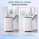 Ver mais imagens de Takywep Ar-condicionado Portátil 14.000 Btu 3 em 1 Branco