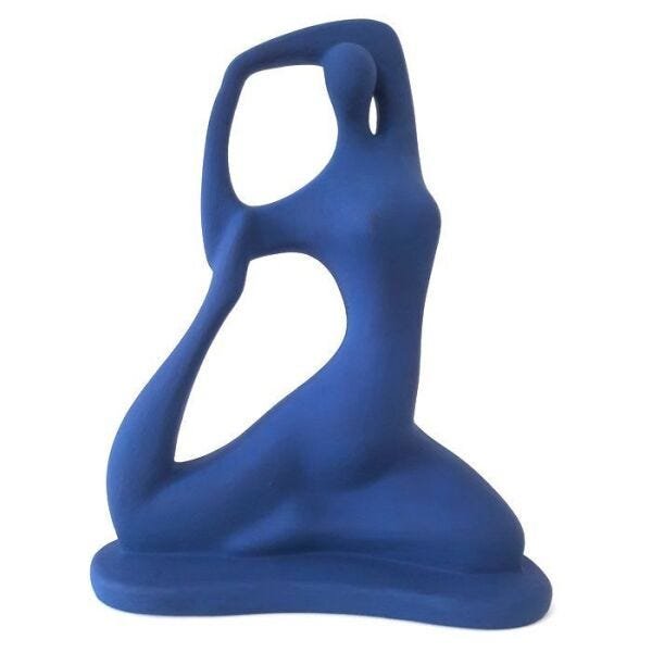 Yoga Posição do Pombo (19cm) - Terracota - 2