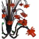 Ver imagem 2 de Lustre Decorativo Artesanal Para Iluminação de Cozinha Moderna - Laranja