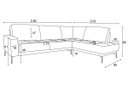Ver imagem 6 de Sofá de Couro Rubi 3 Lugares com Chaise Direita Soft Mel - Mempra Design