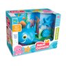 Brinquedo para Banho Kit Tubarão Azul Fundo do Mar +3 Meses Cometa Brinquedos - 1