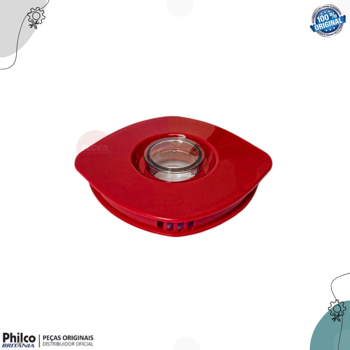 Copo de Liquidificador Philco Ph900/1200 B100 Vermelho Orig. - 5