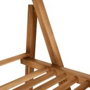 Ver imagem 7 de Cadeira Dobrável Retrátil Rústica em Madeira - Natural