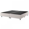 Base de Cama Box King Zeus Linho Amêndoa 26759 - Vian - 1