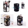 Organizador de maquiagem desmontavel giratorio display ajustavel porta cosmeticos batom perfumes - 1