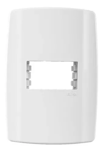 Placa 4x2 1 Módulo Horizontal C/ Suporte Slim - Ilumi - 1