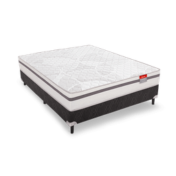 Conjunto Box Casal Molas Ensacadas Comfort 138x188x62 Reconflex - 1