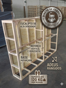 Ver imagem 4 de Base Cama Box Casal Reforçada 138x188x40cm Preto Madeira Maciça Eucalipto Suporta 120kg por Pessoa