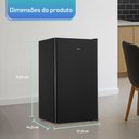 Ver imagem 5 de Frigobar Hq 93 Litros Preto Bc-93