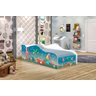 Cama Infantil com Colchão Aquário 100% Mdf para Quarto Infantil - 4