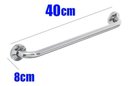 Ver imagem 5 de Alça Barra de Apoio Banheiro Inox Kit 2 Un 40cm e 60cm Idosos Cadeirantes Acessibilidade