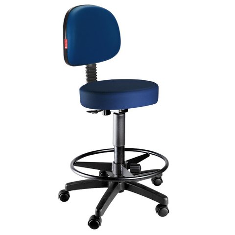 Cadeira Mocho Secretária Giratório Estética Massagista e Tatuador