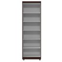 Ver imagem 2 de Multiuso Organizador Armário Madison 2 Portas 5 Prateleiras Castanho