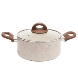 Caçarola Antiaderente 24 Cm Granada Indução Brinox 4,55 L - 2