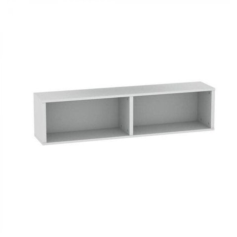 Prateleira Nicho 30CMX120CMX25CM Arena Cinza
