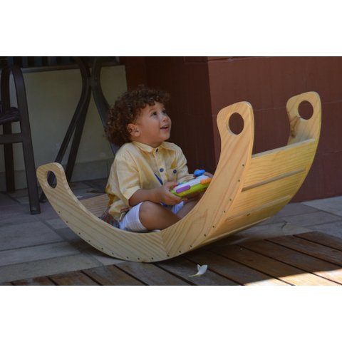 Gangorra Pikler Madeira Pinus