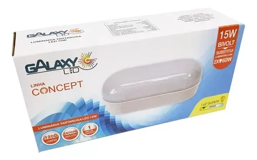 Ver imagem 4 de Luminária Externa Parede Tartaruga Led 15w Luz Branca