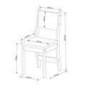 Ver imagem 4 de Conjunto Sala de Jantar 4 Lugares Redondo Tampo em Mdf Chilli