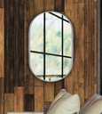 Ver imagem 1 de Espelho Oval Londres 50x40cm Com Borda Prata