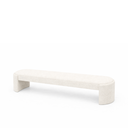 Ver imagem 3 de Recamier Luxo Decorativo Puff Fly 193cm Cama King Estofados:off White