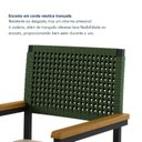 Ver imagem 7 de Conjunto Sala de Jantar 8 Lugares Retangular Tampo Madeira Maciça 200x90cm Mesa Athenas com Cadeiras Madri