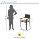 Ver imagem 4 de Conjunto Sala de Jantar 8 Lugares Retangular Tampo Madeira Maciça 200x90cm Mesa Athenas com Cadeiras Madri