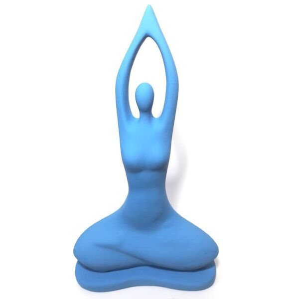 Yoga Posição de Lótus com Mãos para Cima (24cm) - Magenta - 1