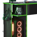 Ver imagem 4 de Mesa Gamer Leeds Q01 - Doce Sonho Móveis MESA DE ESCRITORIO MESA GAMER Preto/Verde
