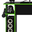 Ver imagem 6 de Mesa Gamer Leeds Q01 - Doce Sonho Móveis MESA DE ESCRITORIO MESA GAMER Preto/Verde
