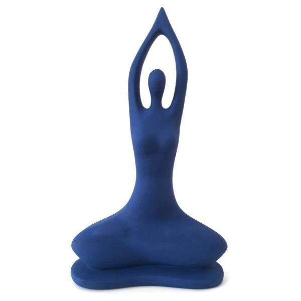 Yoga Posição de Lótus com Mãos para Cima (24cm) - Romã - 2