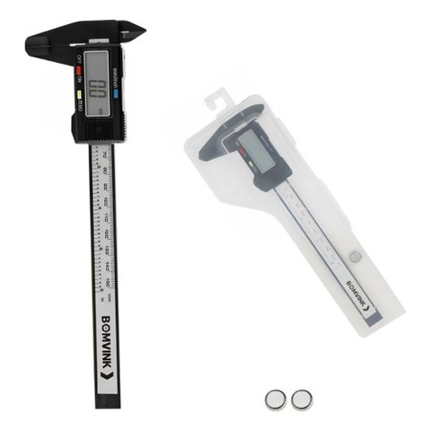 Paquímetro Digital 150mm Alta Precisão com Tela Lcd C/estojo