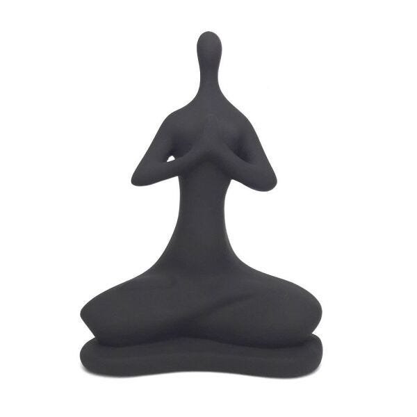 Yoga Posição de Lótus (21cm) - Sepia - 2