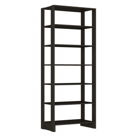 Estante Multiuso 6 Prateleiras Ey103 200x80 Cm Grafite Intenso Novam
