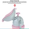 Mictório Higiênico Infantil Portátil Antivazamento Bebê Criança Elefantinho Buba - Rosa - 2