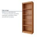 Ver imagem 6 de Sapateira Multiuso 2 Portas 5 Prateleiras 177cm Bliss Bege Amêndoa Clean/Branco