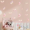 Ver imagem 1 de Adesivo Decorativo Infantil Borboleta para Quarto Berço - 15 Unidades