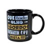 Caneca De Cerâmica Frase Olho Gordo 300 Ml - 1