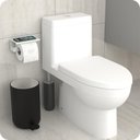 Ver imagem 2 de Porta Papel Higienico Com Suporte Para Celular Branco ELG