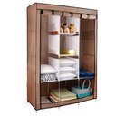 Ver imagem 1 de Roupeiro Guarda Roupa Organizador Desmontavel Marrom