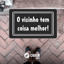 Ver imagem 4 de Tapete Capacho Estampado - 40cm X 60cm:o Vizinho Tem Coisa Melhor!