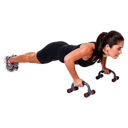 Apoio Flexão Fixo Braço Fortalecimento Academia em Casa Tonificaçao Fitness Musculaçao - 4