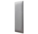 Ver imagem 1 de Placa Cabeceira Modulada Adesiva Estofada 20cm x 60cm Unidade - Courino Cinza