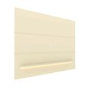Ver imagem 2 de Painel para Tv até 85 Polegadas Royal 1 Prateleira 100% Mdf com Led Off White - Gelius